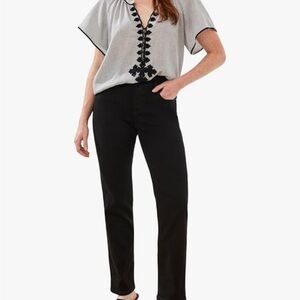 NWT Tribal Sophia Curvy Dusty Black pants - Sz. 6 CURVY